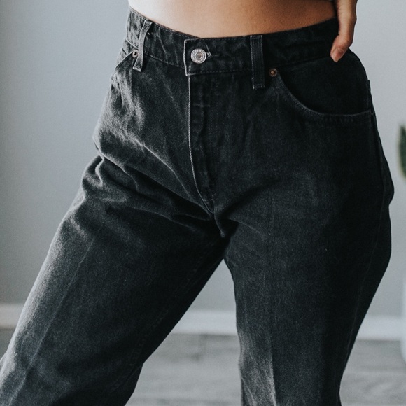 Vintage Levi’s Black Denim High Waist Jeans - Picture 7 of 10